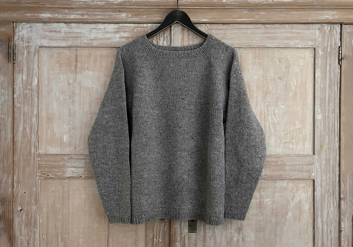 NATURKINDER RAGLAN PULLOVER KEEP IT SIMPLE [STRICKPAKET]