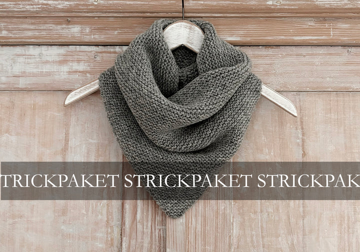 NEW BEGINNINGS DREIECKSLOOP [STRICKPAKET] [VORBESTELLUNG]