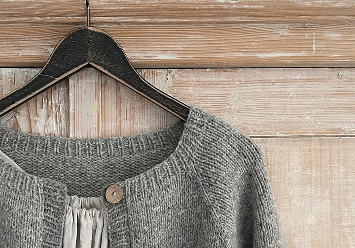 NATURKINDER RAGLAN CARDIGAN KEEP IT SIMPLE [STRICKPAKET]