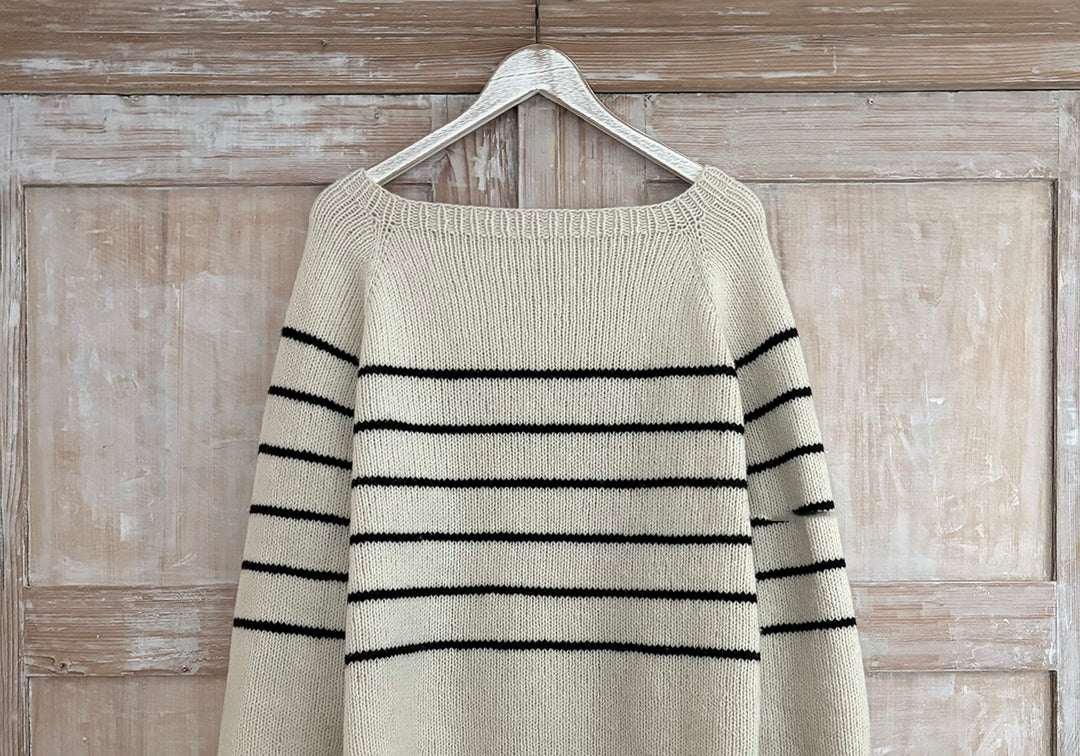 NATURKINDER RAGLAN PULLOVER KEEP IT SIMPLE [STRICKPAKET]