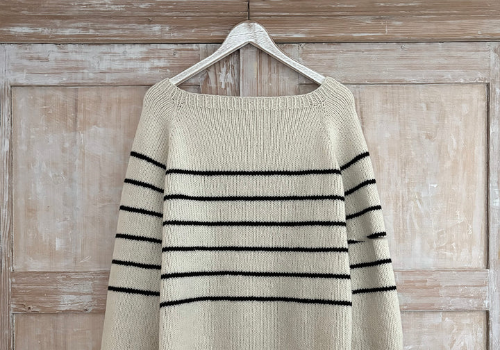 NATURKINDER RAGLAN PULLOVER KEEP IT SIMPLE [STRICKPAKET]