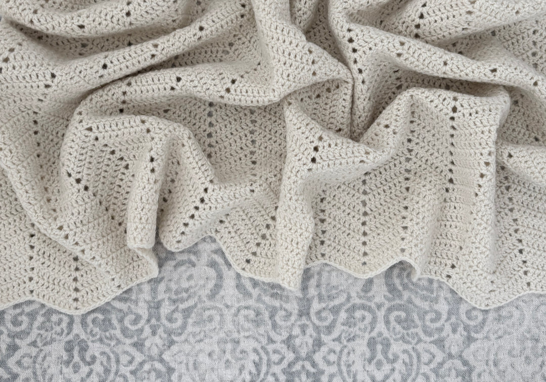 BABYDECKE WILLKOMMEN [HÄKELPAKET] [VORBESTELLUNG KW 17]