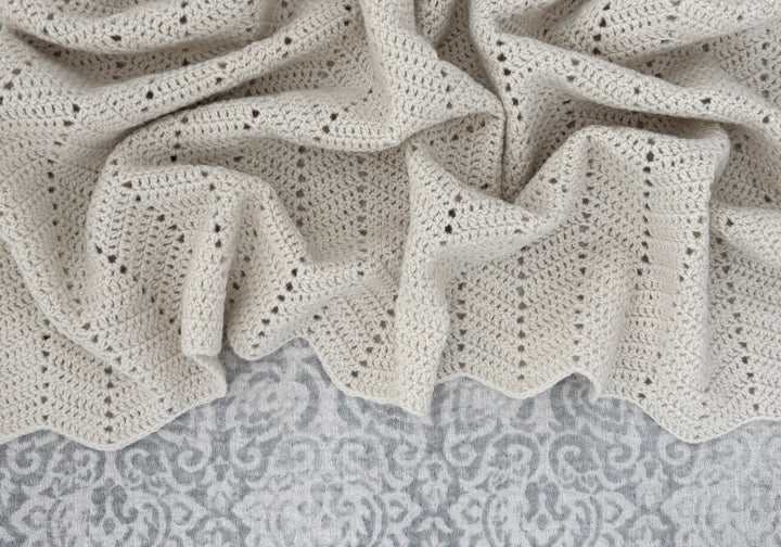 BABYDECKE WILLKOMMEN [HÄKELPAKET] [VORBESTELLUNG KW 17]