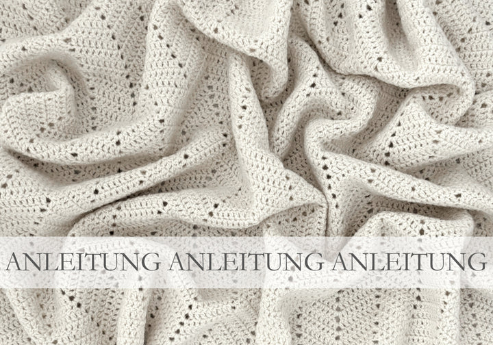 BABYDECKE WILLKOMMEN [HÄKELANLEITUNG]