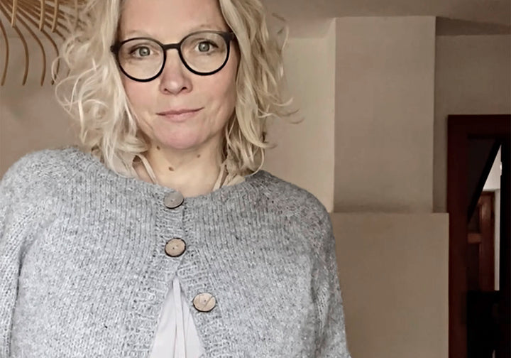 NATURKINDER RAGLAN CARDIGAN KEEP IT SIMPLE [STRICKPAKET]