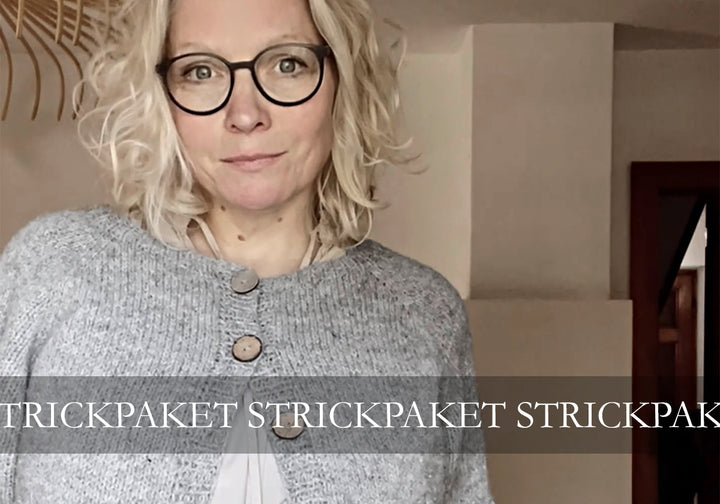 NATURKINDER RAGLAN CARDIGAN KEEP IT SIMPLE [STRICKPAKET]