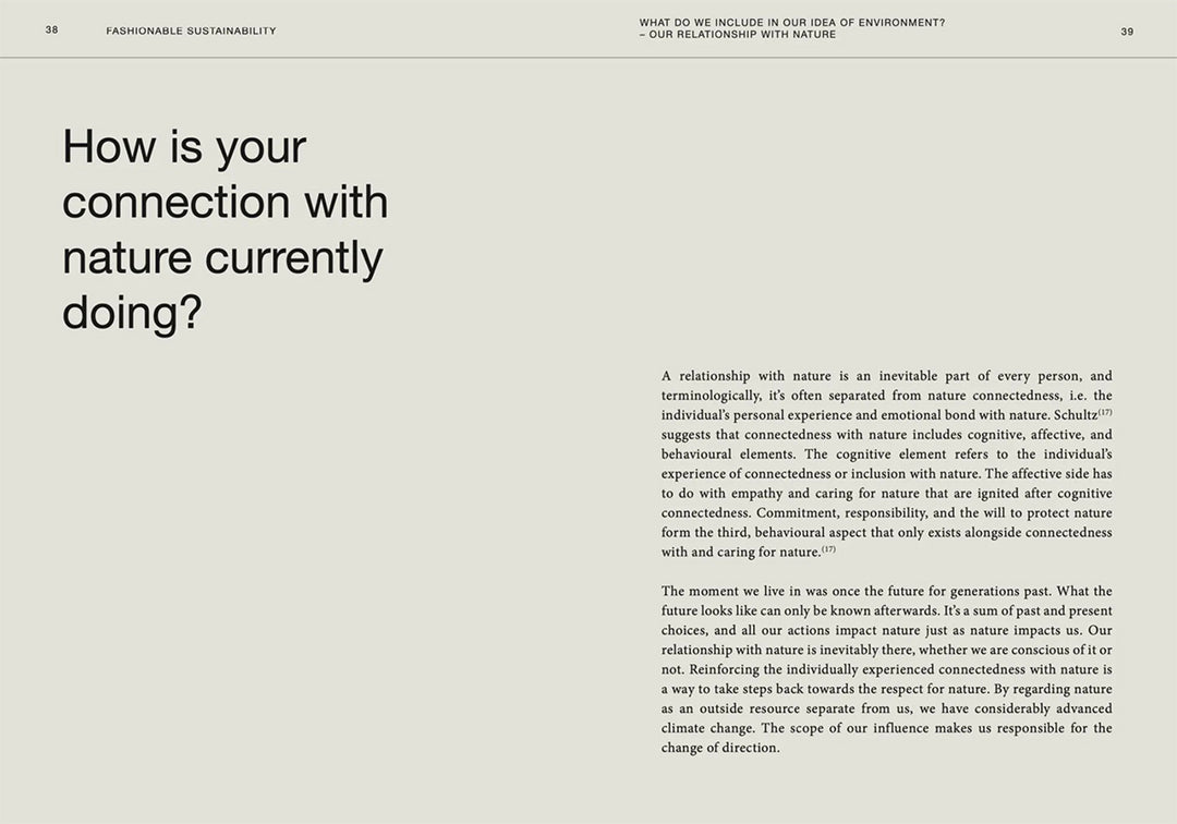 FASHIONABLE SUSTAINABILITY