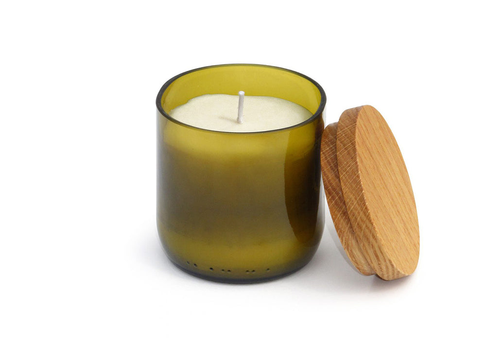 GLAS MIT KERZE – NATURKINDER