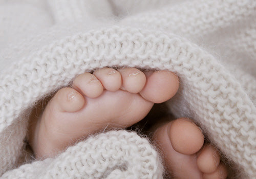 ORIGINAL NATURKINDER Babydecke [HANDGESTRICKT]