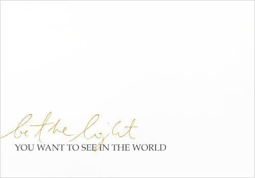Postkarten Set *BE THE LIGHT*