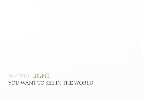 Postkarten Set *BE THE LIGHT*