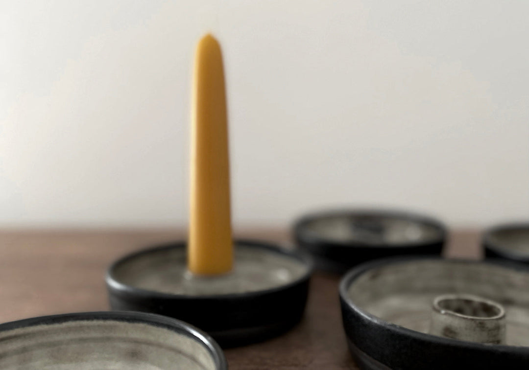 KERZENHALTER *NATURKINDER* | STEINZEUG