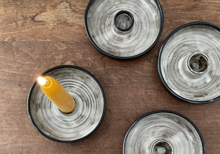 KERZENHALTER *NATURKINDER* | STEINZEUG