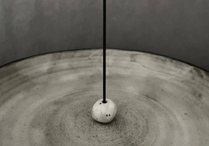 RÄUCHERSTÄBCHENHALTER *ISARKIESEL* | STEINZEUG