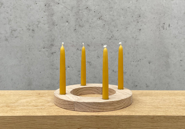 ADVENTSKRANZ EICHENHOLZ