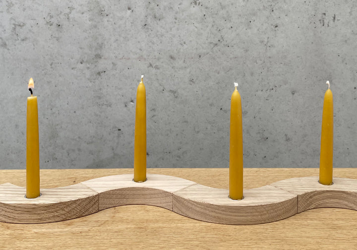 ADVENTSKRANZ EICHENHOLZ