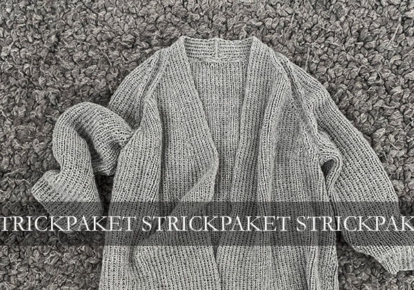 HUGGED JACKE [STRICKPAKET]