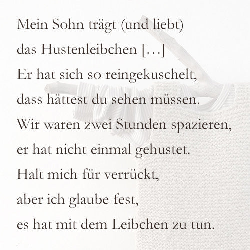 NATURKINDER Hustenleibchen  [Strickanleitung]