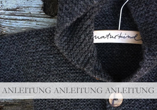 NATURKINDER Baby Kapuzenjanker  [Strickanleitung]