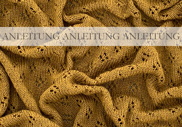 NATURKINDER Jahreszeitendecke ROSY SOMMER [Strickanleitung]