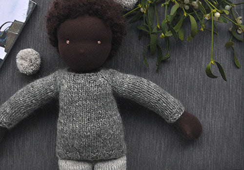 NATURKINDER Puppen Raglanpullover [Strickanleitung]