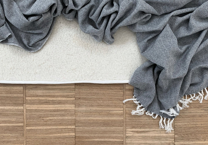 YOGADECKE SHAVASANA [HANDGEWEBT IN NEPAL]