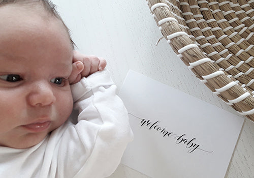 Postkarten Set *welcome baby*