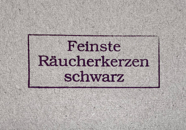 Feinste RÄUCHERKERZEN
