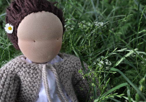 NATURKINDER Puppenjäckchen in zwei Varianten [Strickanleitung]