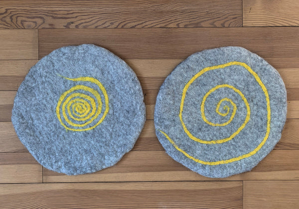 SITZKISSEN aus FILZ