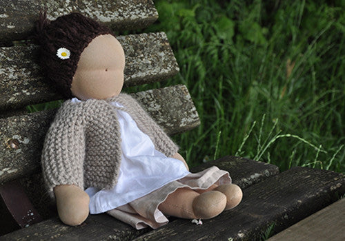 NATURKINDER Puppenjäckchen in zwei Varianten [Strickanleitung]