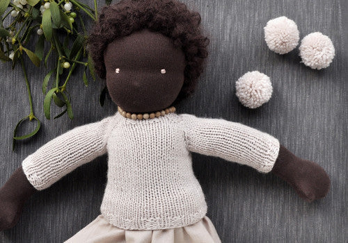 NATURKINDER Puppen Raglanpullover [Strickanleitung]