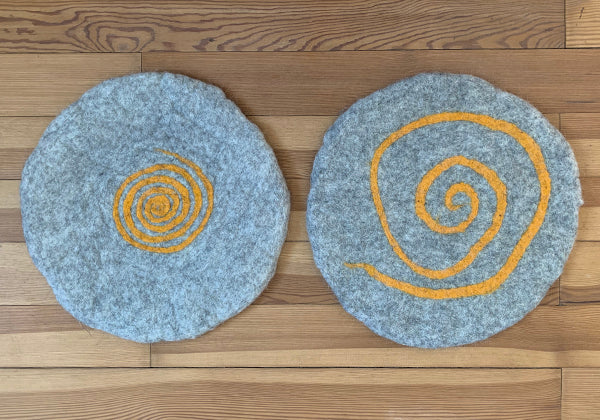 SITZKISSEN aus FILZ