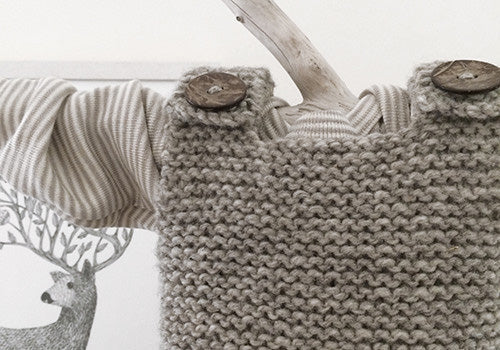 NATURKINDER BABY HUSTENLEIBCHEN [STRICKPAKET]