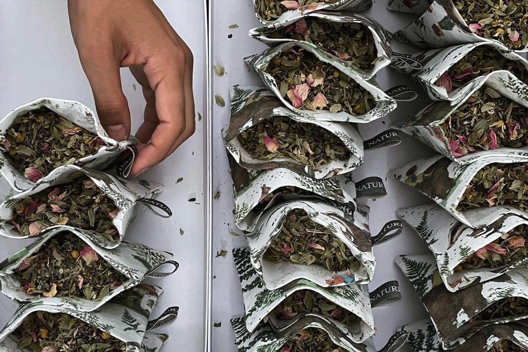 Original BIO-KRÄUTERMISCHUNG für "NUR MUT"-Kräuterkissen